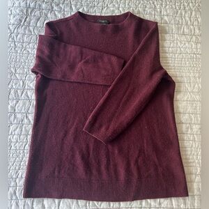 Talbots 100% cashmere sweater 3/4 length sleeves petite medium